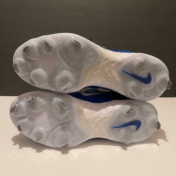 Size 10 Men’s Nike Huarache Elite Baseball Cleats Metal New - Picture 5 of 6